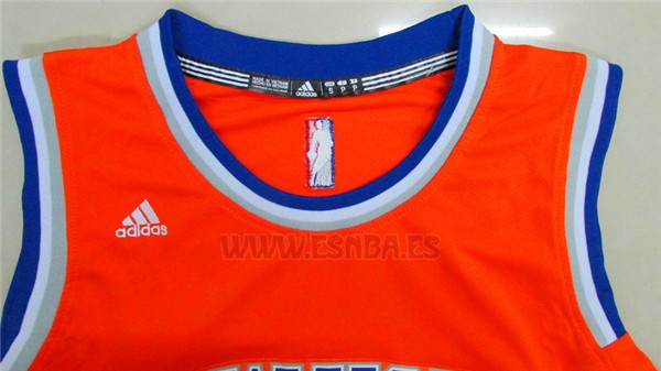 Camiseta New York Knicks Derrick Rose #25 Naranja